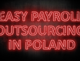 Payroll outsourcing in Poland.